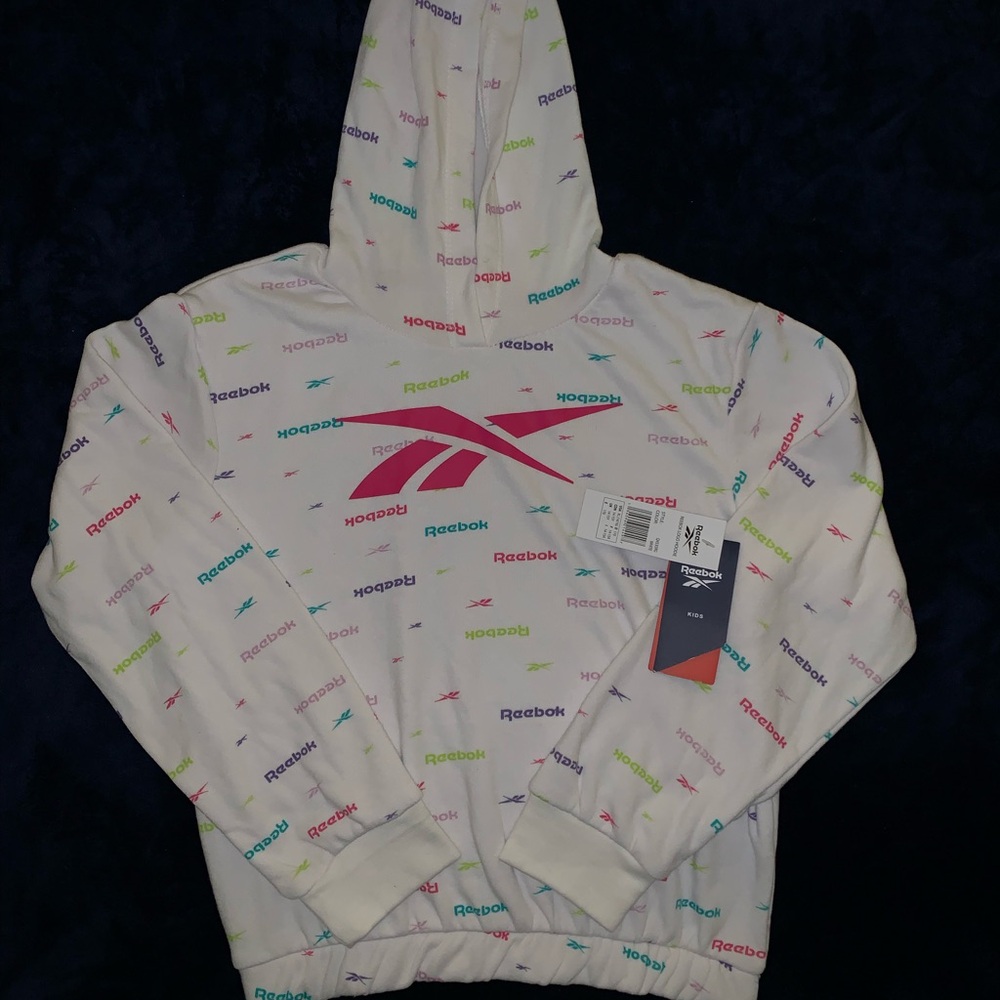 Reebok Multicolor Logo Hoodie